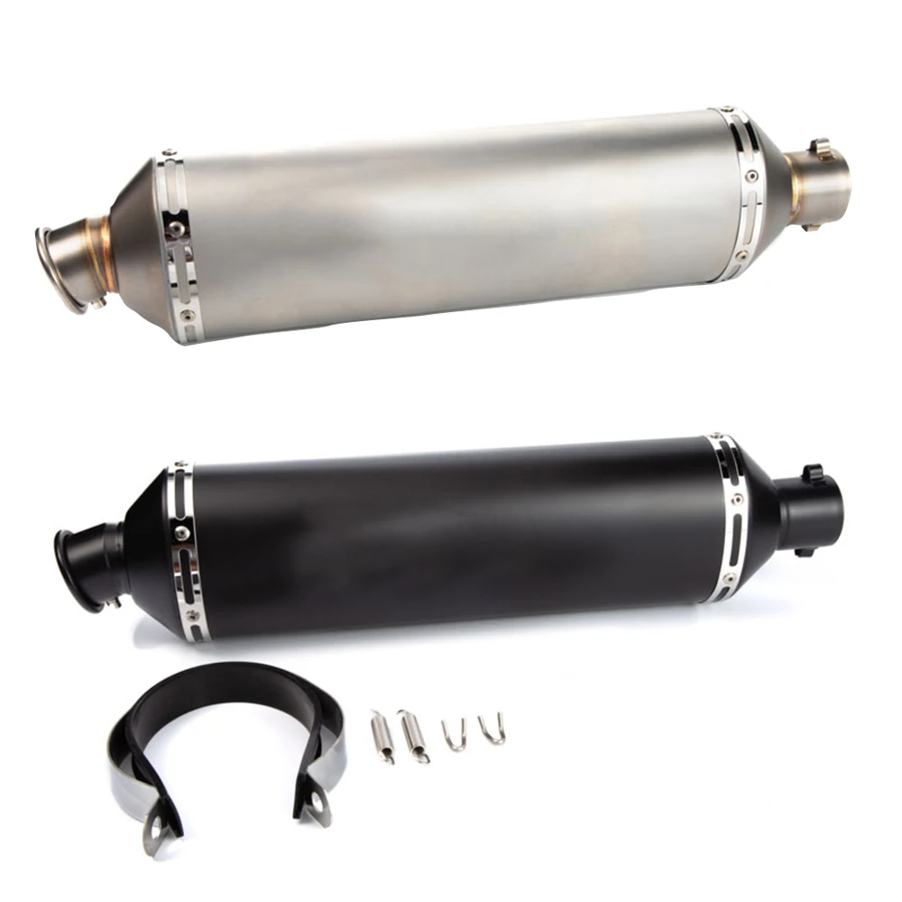 كاتم صوت عادم الدراجة النارية الكبير يهرب موتو 560 مللي متر طول 300CC 600CC 1000CC لـ CBR1000 Z900 Tmax Nmax PCX Z1000 Tmax530