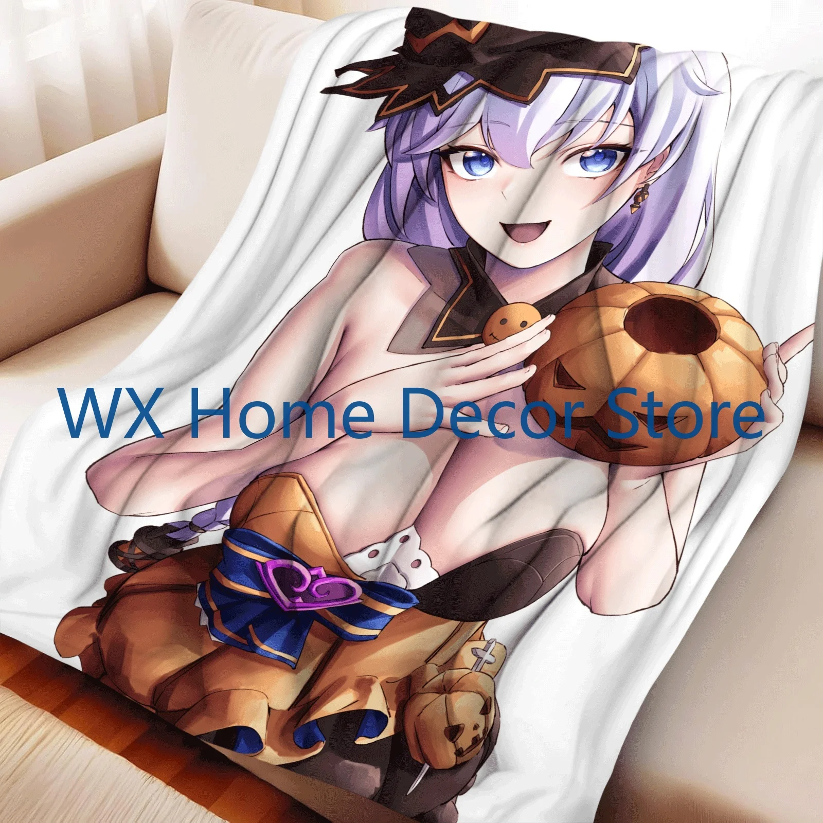 

Honkai Star Rail Kallen Kaslana Bed Throw Blanket Luxury Blankets Interior for Home Fluffy Plaid Knee Soft Nap King Size Throws