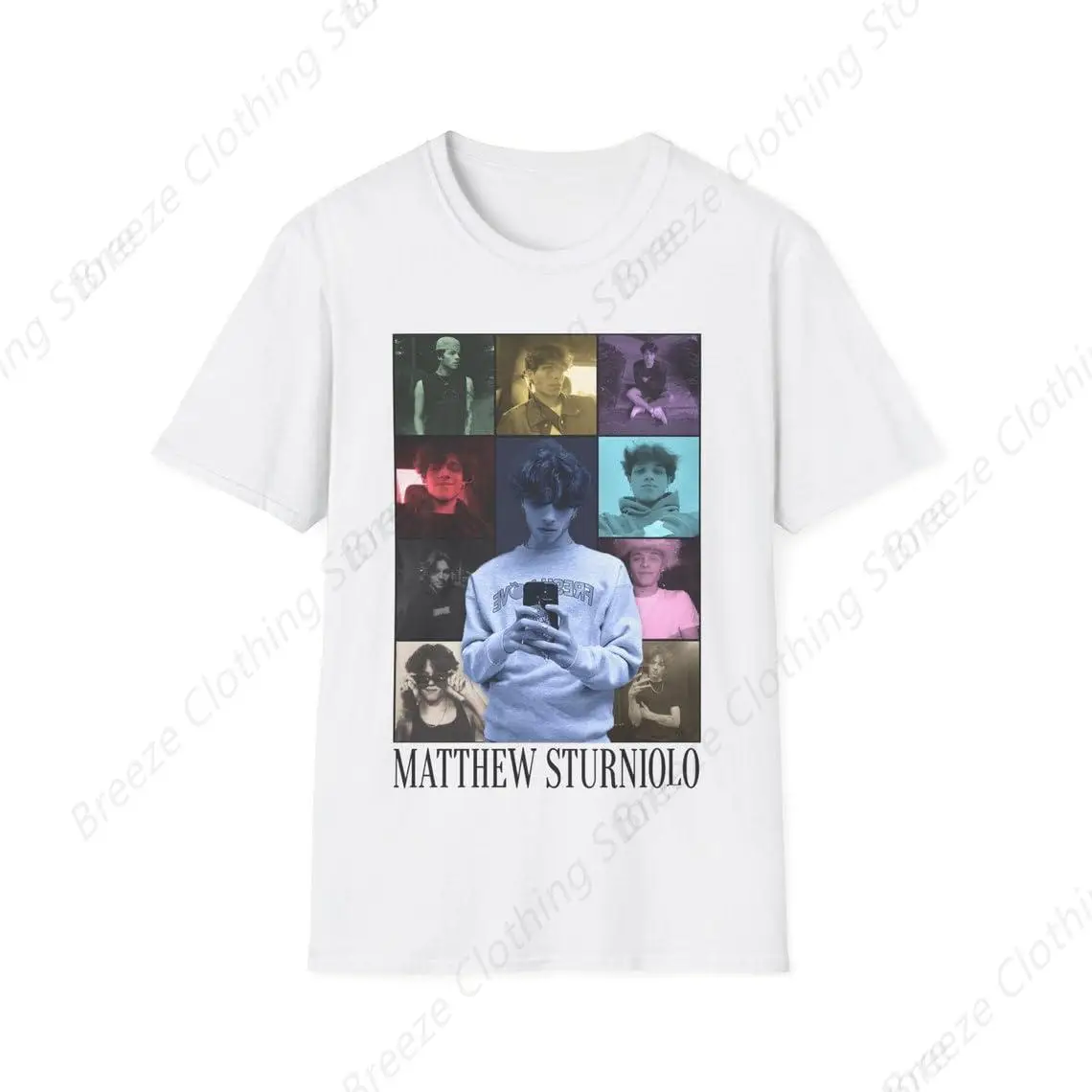 

Sturniolo JJ88 Triplets T-Shirt Men Women Youth Crew Neck Shirt Short Sleeve Shirts Small
