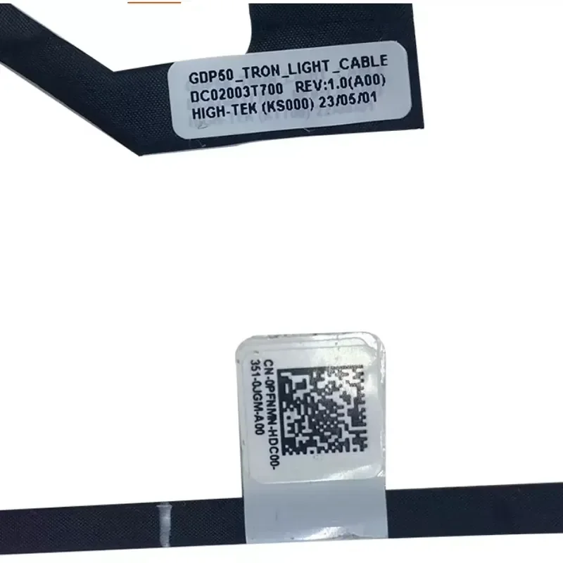 For Dell Alienware M15 R5 R6 trend light cable, tail light cable 0PFNMN