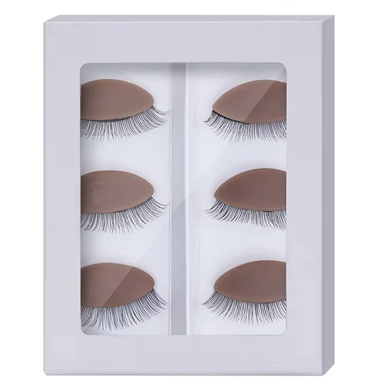 속눈썹 연장 훈련 도구용 ABIT 교체용 눈꺼풀 마네킹 헤드 A