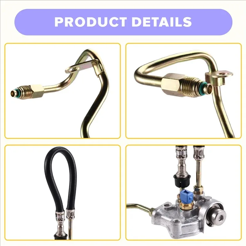 L10A Fuel Pressure Regulator for Land Rover Discovery 2 2.5 Td5 4X4 Vehicle with Gasket
