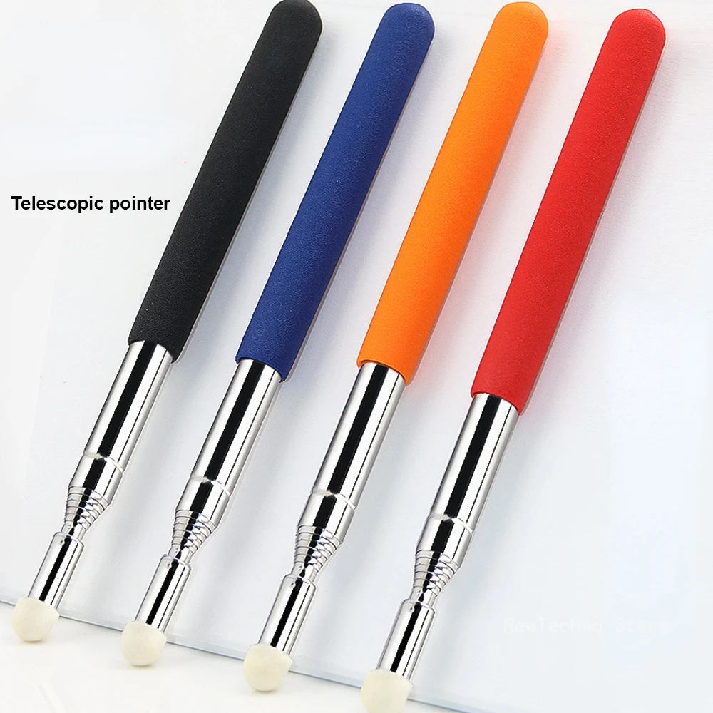 1PC Retractable Teacher's Special Pointer Blackboard School Teaching Stick Class Command Stick White Board Touch Screen Pointer