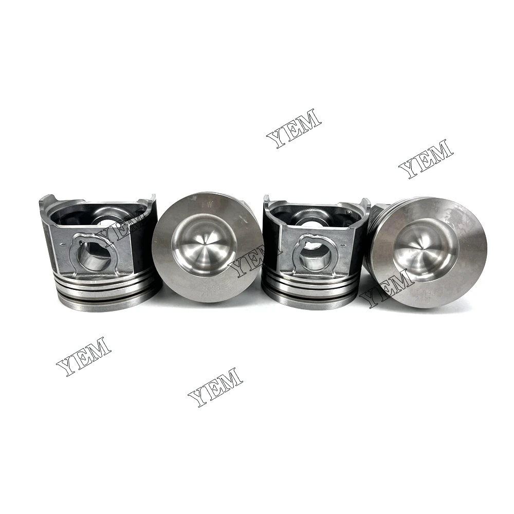 4x High performance V2403-CR Piston 1J898-2111 For Kubota Engine parts