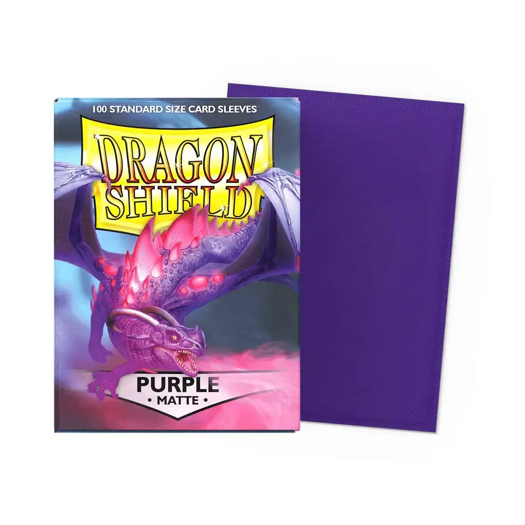 100 Stück/Karton, mehrfarbig, Dragon Shield, Kartenhüllen, matte Kartenhüllen, Schutz für TCG/PTCG Star Card, Brettspielkarten – Detail 18
