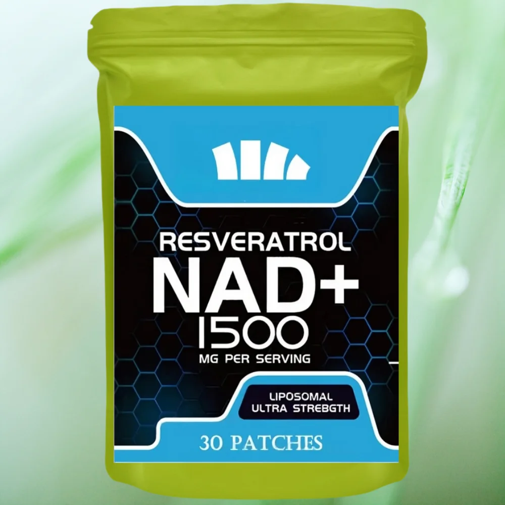 Liposomal Nad+ With Resveratrol Transdermal Patches Support Cellular Health 30 Patches