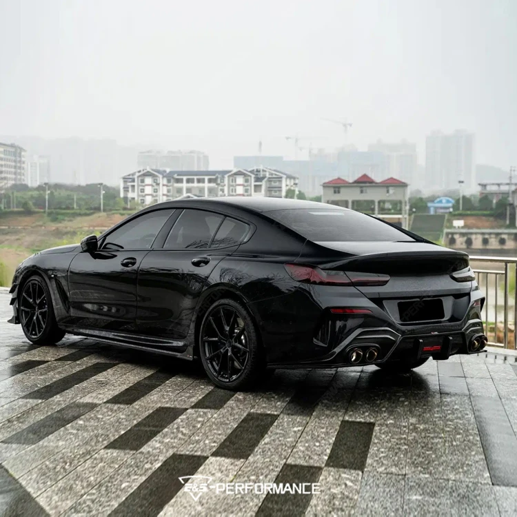 Carbon Fiber Body Kit for BMW M8 Upgrade to TK Style Front Lip Rear Diffuser Car Body Kit