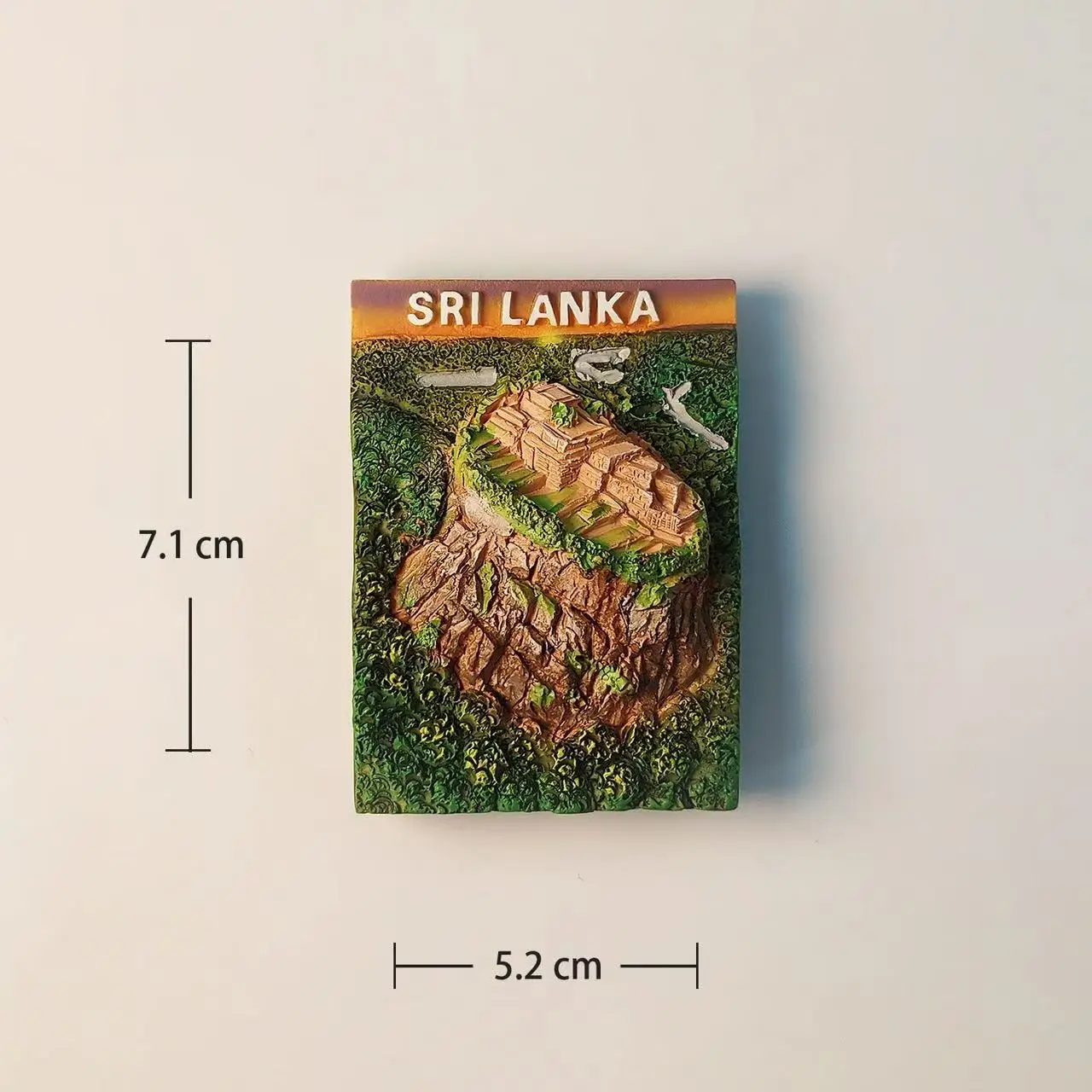 سريلانكا كولومبو سيجيريا تذكارية سياحية إبداعية معلم المدينة القديمة العمارة ملصق مغناطيسي ملصق الثلاجة #2