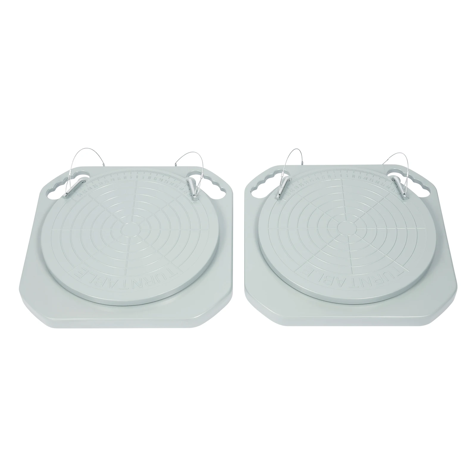 1 Paar Achsverstellplatten 360 ° Drehbare Drehtische mit 4-Rad-Ausrichtung für 3-Tonnen-Lasten zur Frontend-Wartung von PKW und LKW – Detail 11
