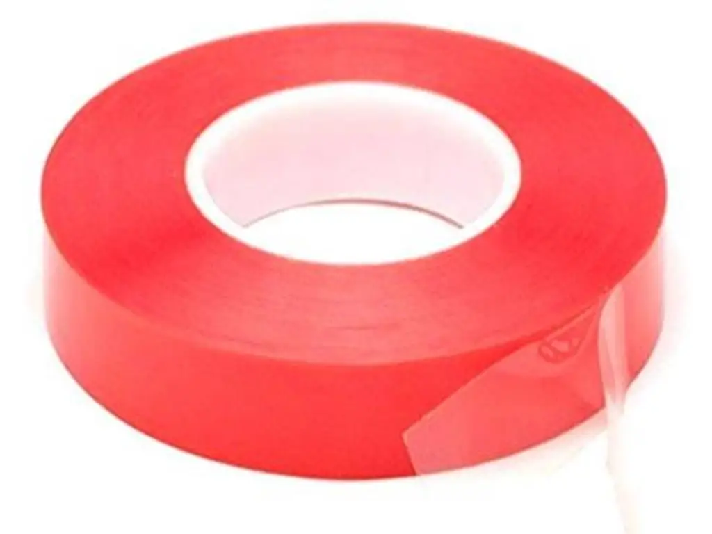 Double-Sided Acrylic Siliconised Bant 18 mm x 2 meters Red VHB