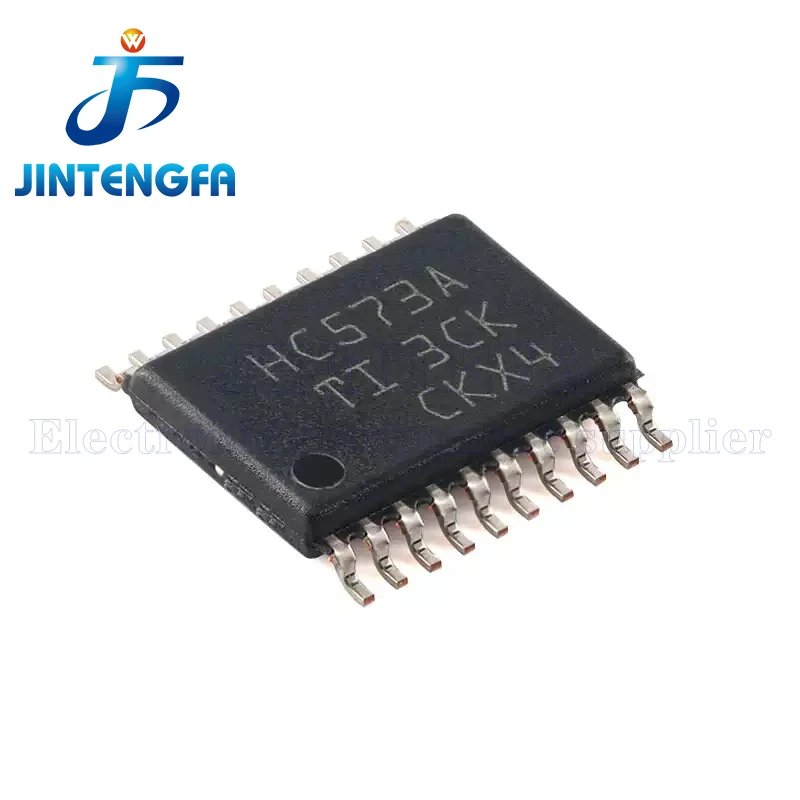 10PCS SN74HC573 SN74HC573APWR HC573A TSSOP-20 Three-state Output Eight-way Transparent Class D Latch Logic Chip