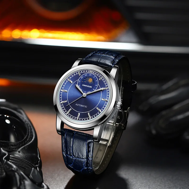 Executive Automatic Mechanical Watch, Water-Resistant Formal Timepiece for Men,  Automatic Watch, Mens Watch