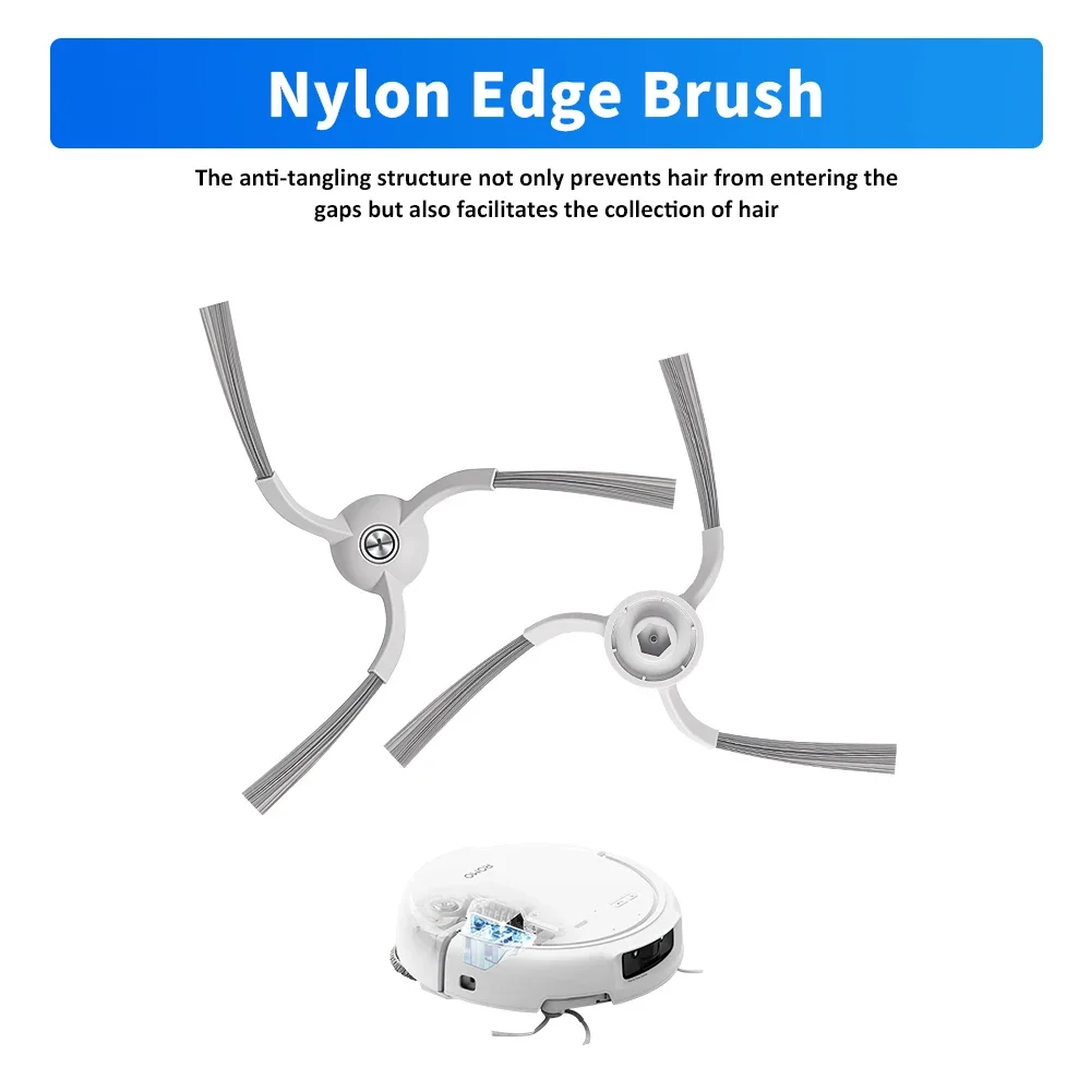 ملحقات قطع غيار الفرشاة الجانبية لاستبدال DJI ROMO P لـ DJI ROMO S لـ DJI ROMO A جهاز تنظيف المكنسة الكهربائية