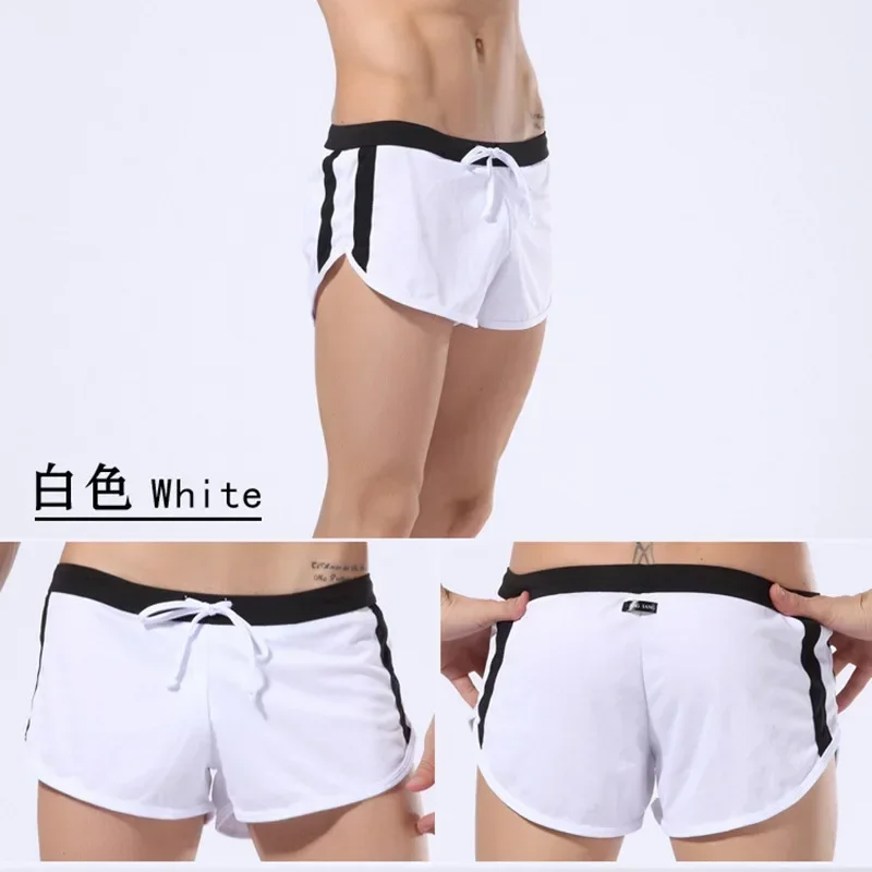 Men\'s Quick Dry Polyester Men Underwear Leisure Breathable and Moisture-Wicking Casual Sport Shorts