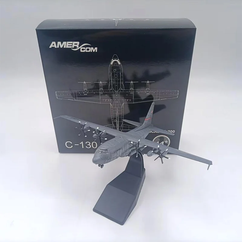 مقياس 1:200 C-130 هرقل نموذج طائرة النقل سبيكة دييكاست الطائرات المعدنية الكبار لعبة تذكارية جمع هدية