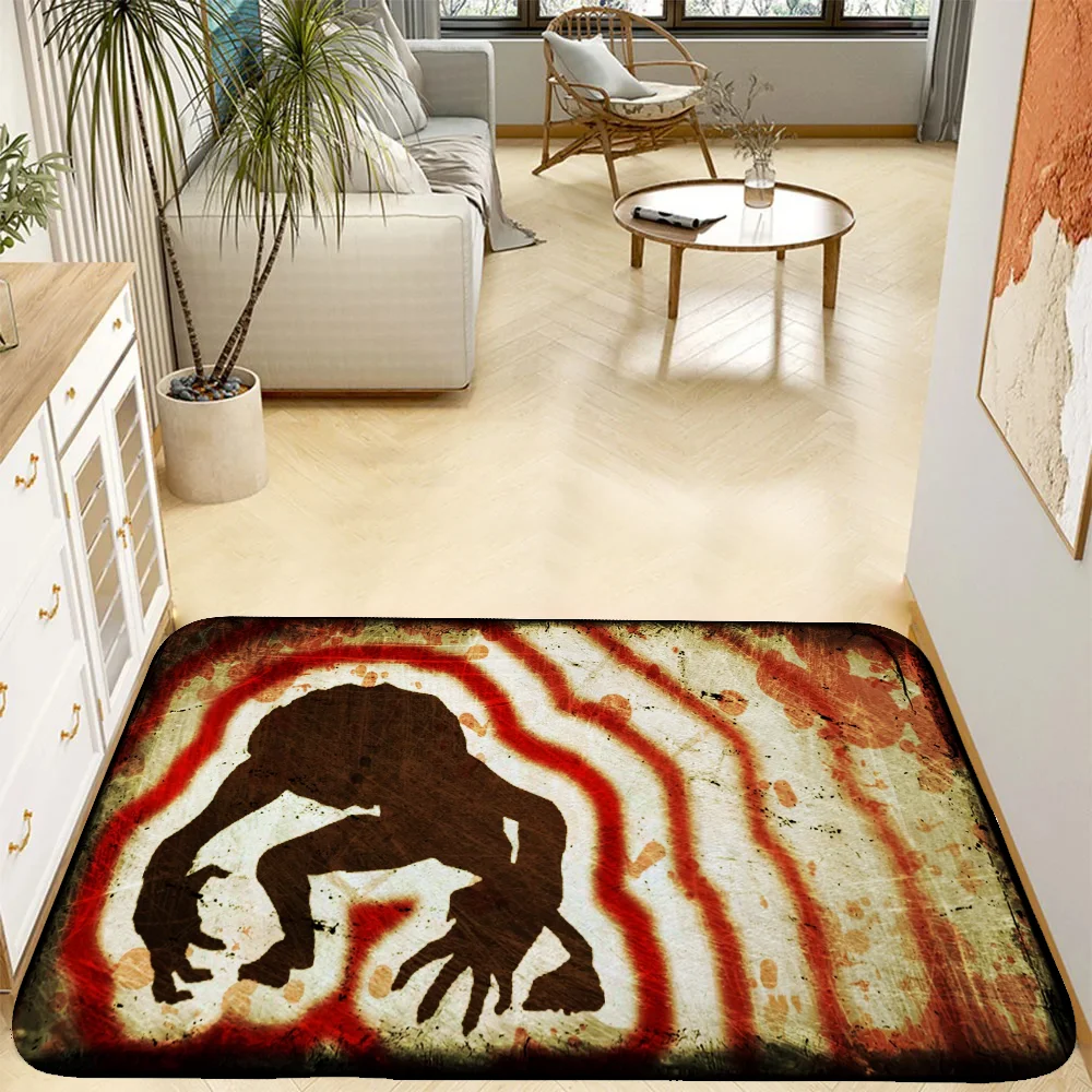 Left 4 Dead 2 Carpet in the Bedroom Rug Mat Doormat Entrance to Home Accsessories Room Decoration Items Floor Mats Customized