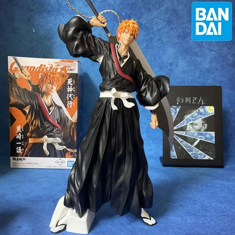 

Фигурка Бандай Банпресто Ичиго Куросаки из аниме Bleach Grandista Precious Collection – подарок на день рождения для коллекционеров аниме