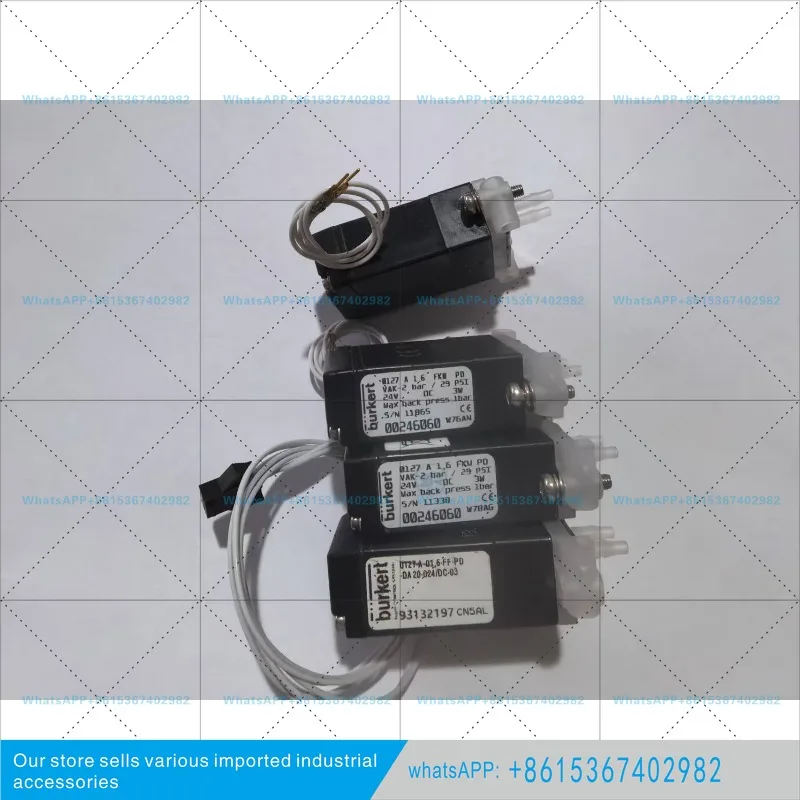 0127 Solenoid valve two-way three-way with rocker arm, corrosion resistance, Baode A 1.6 24V DC