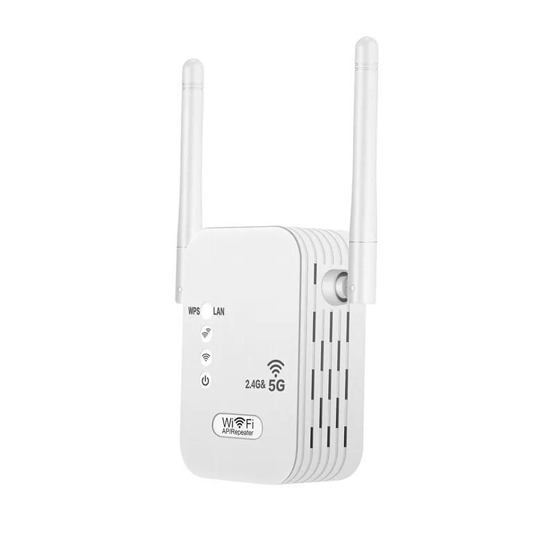 1200Mbps WiFi Repeteur Amplifier Signal Booster 2.4G 5G Dual Band Wifi Repeater
