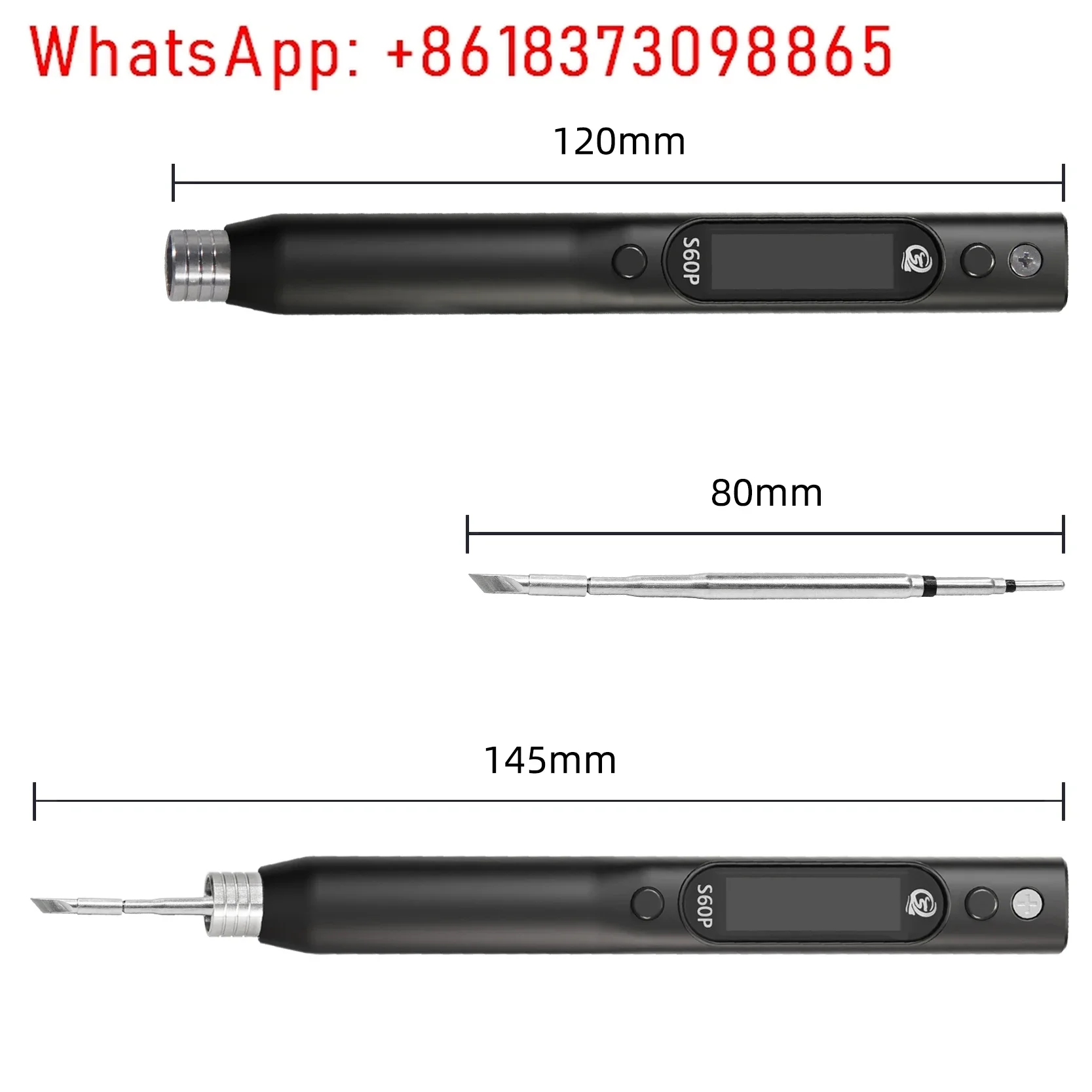 S60P verbeterde elektrische soldeerbout ondersteunt PD |   QC |   DC |   PPS