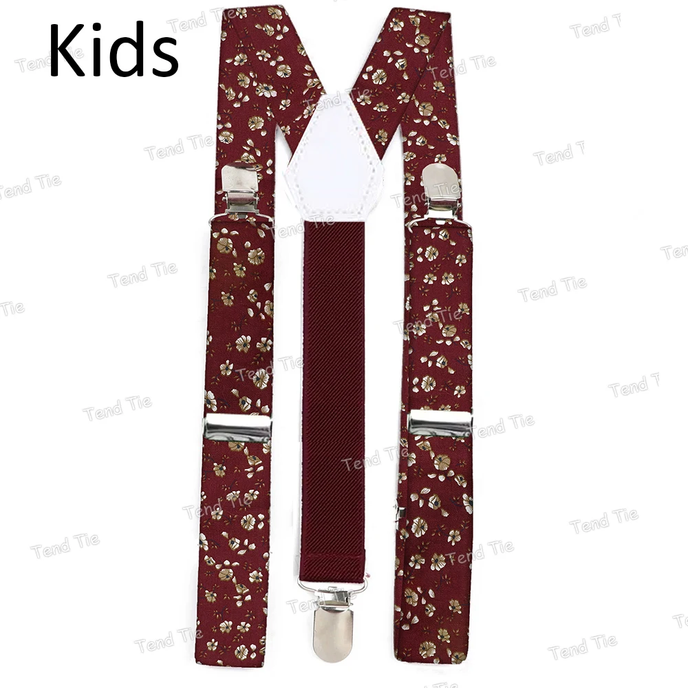 حار بيع المطبوعة الأزهار القطن الحمالات الاطفال الأقواس قابل للتعديل مطاطا Y-الظهر الأشرطة فستان جميل زي الملحقات #3