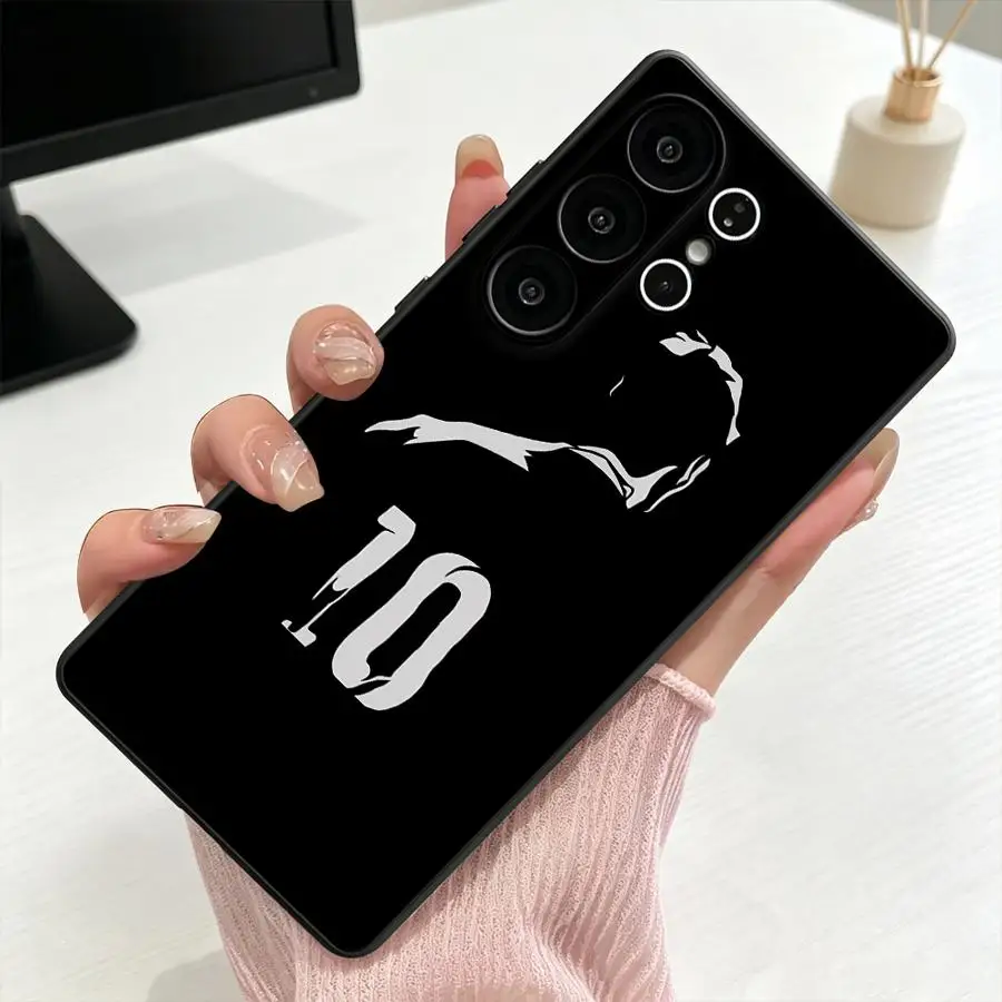 Phone Cover Case for Samsung Galaxy S26 Ultra S24+ S10 S9 Note 20 8 9 10 S21 FE S26+ S23 S25+ S20 S24 S25 Plus Number 10