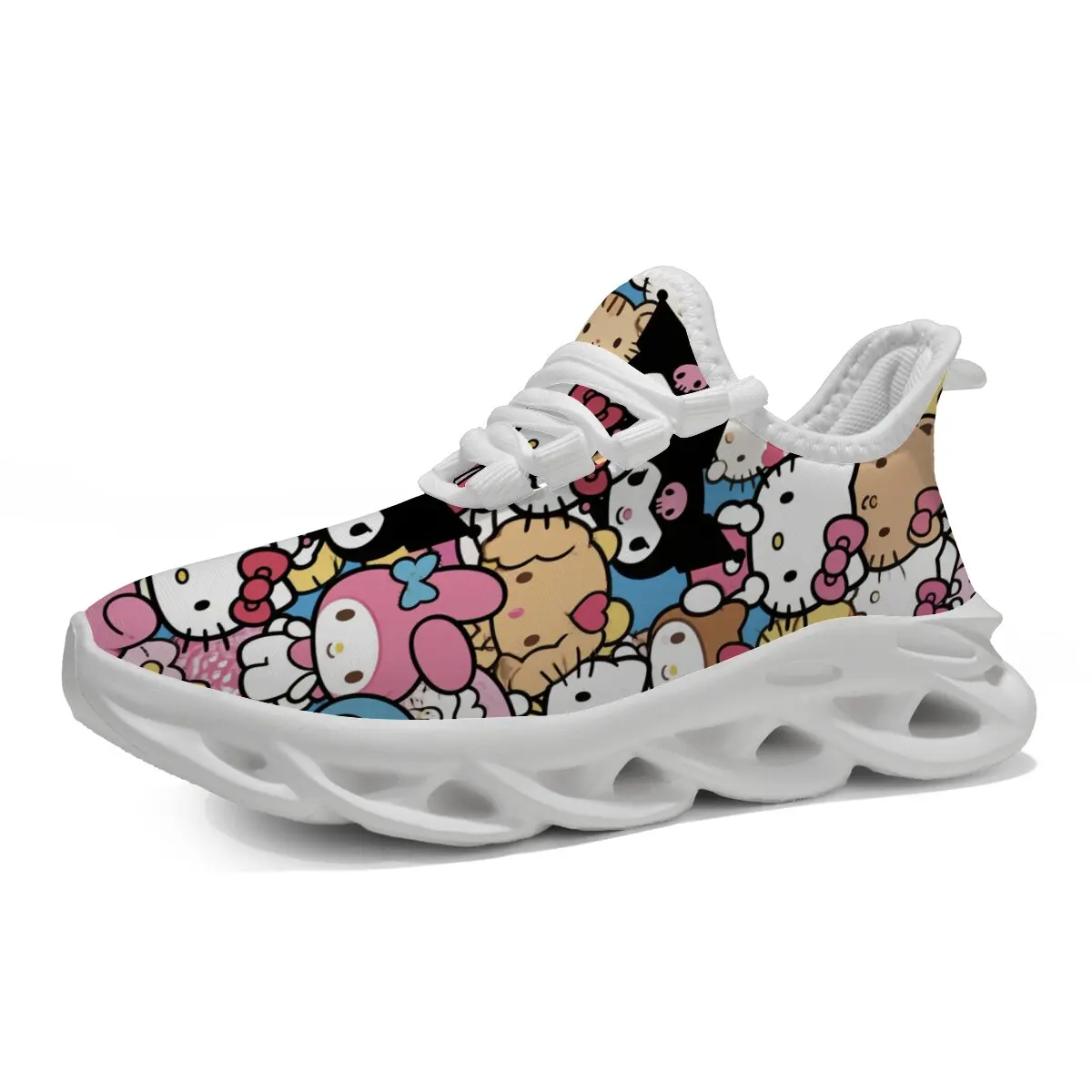 

Disney Series Sanrio Print Casual Sneakers Kids Shoes for Girl Hello Kitty Shoe Versatile Cartoon Running Sneakers for Boys