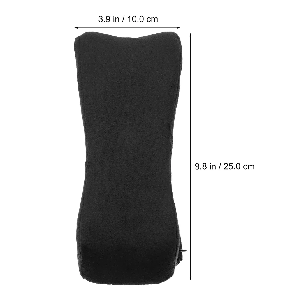 

2Pcs Office Chair Armrest Pads Curve Design Soft Elbow Cushion Comfortable Support Gaming Chair Arm Covers Breathable Armrest