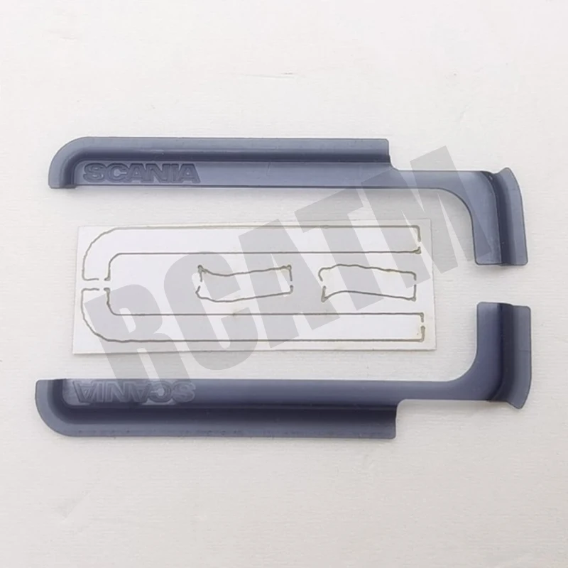 Car Window Rain Shield for 1/14 Tamiya RC Truck Trailer Scania 770s 56368 DIY Parts