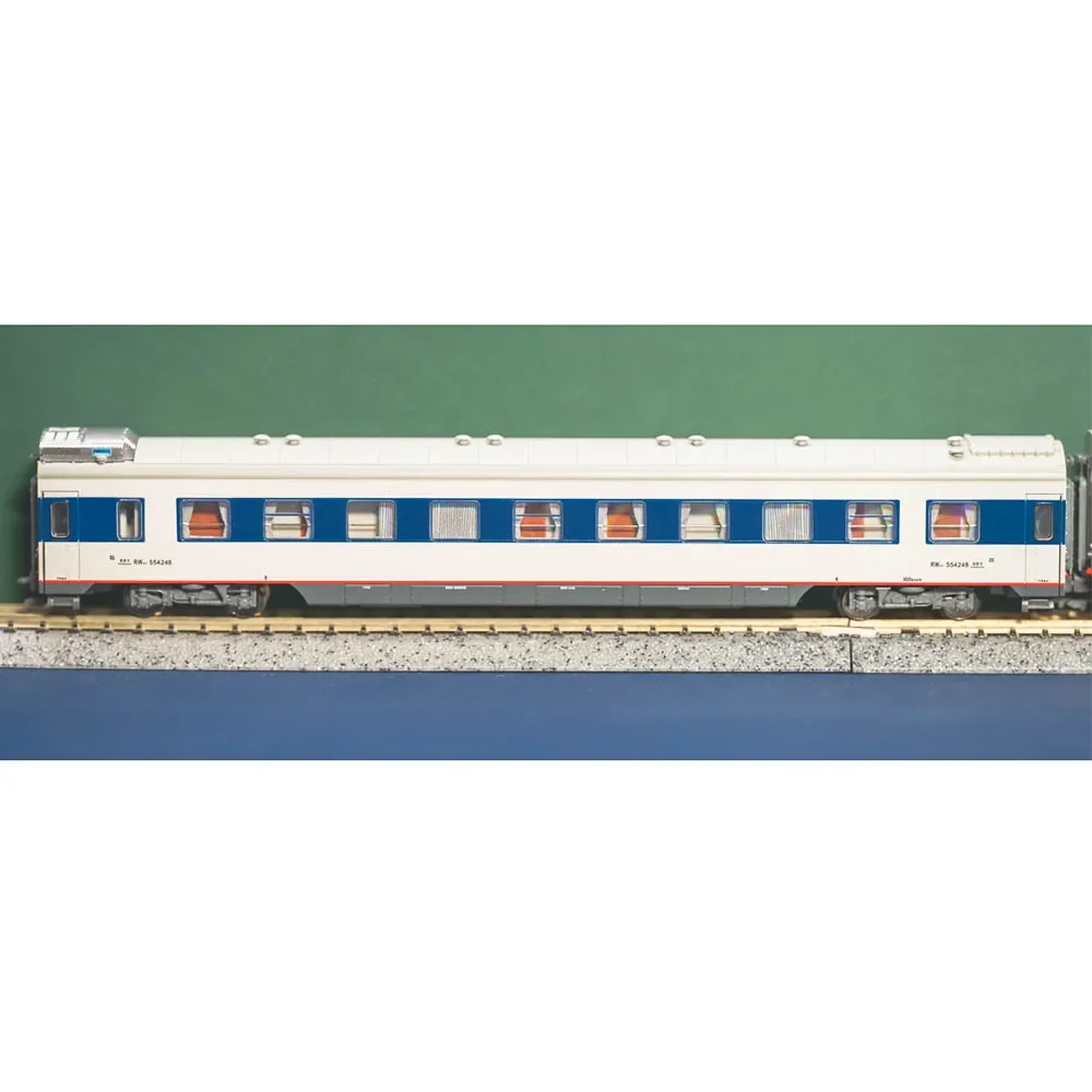 Juego de modelos de tren a escala N, 10-004C, 10-087A/B, 25T, RW19T completo, entrenador de rodillo alto, juego de 7 Secciones, 1/160