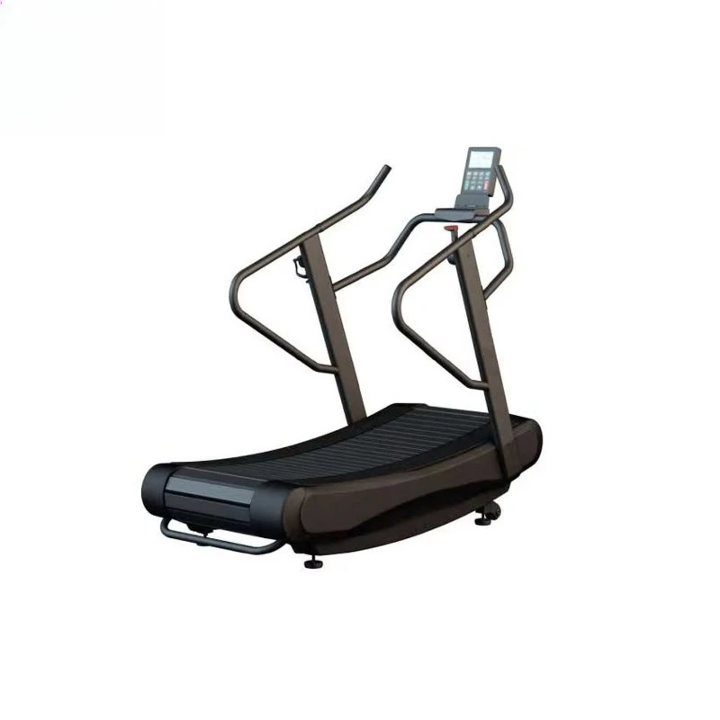 Factory Direct Commercial Curved Electric Treadmill Self-Powered with Gym Running Machine