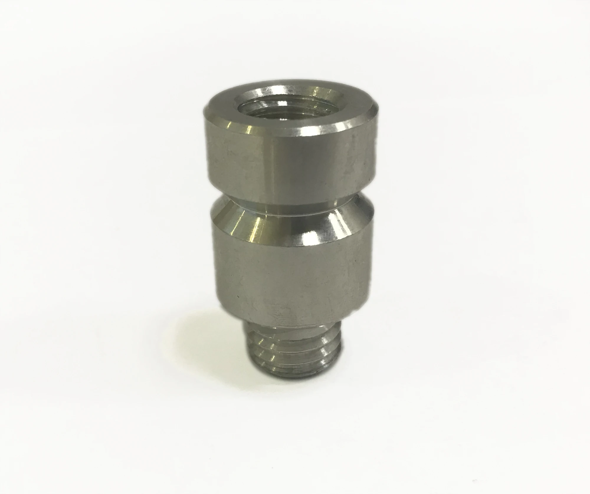 NEW Stainless Steel 30mm High GNSS RTK Adapter / Prism Adapter - 5/8 X 11 Thread Use for Total Station Prism and Poles and GPS