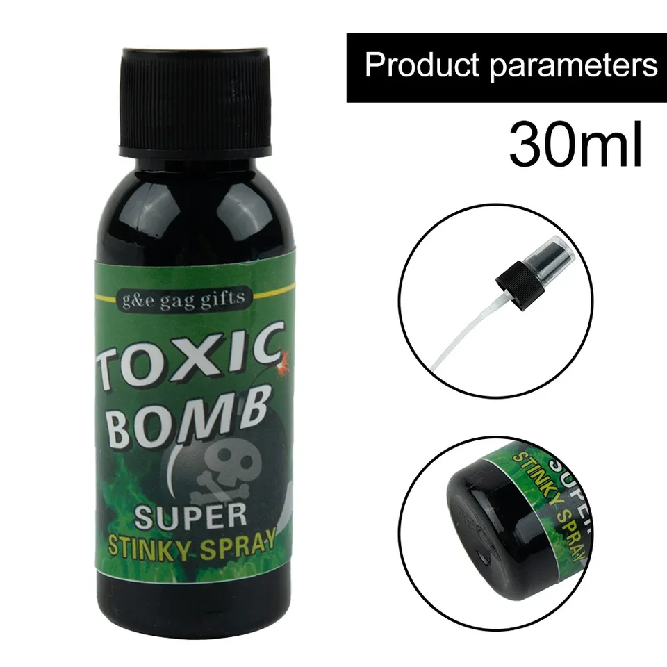 Spray Prank Puissant Spray Puant Odeur Puissante Pour Blagues - Fart Spray Poisson D'Avril Et Halloween 30ML Spray Prank Puissant Spray Puant Odeur Puissante Pour Blagues - Fart Spray Poisson D'Avril Et Halloween 30ML