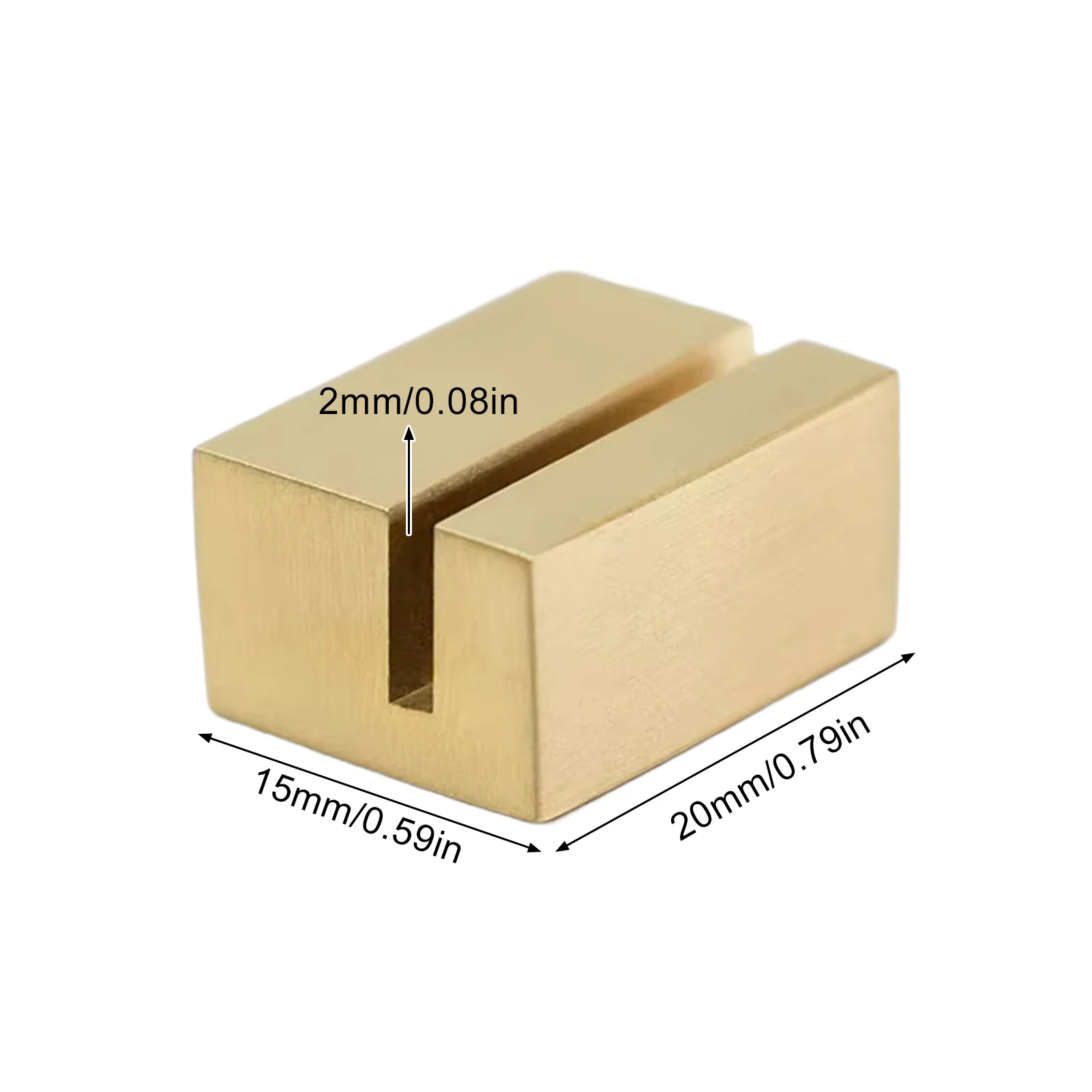 Card Holder Clip Brass Price Tag Stand Desktop Label Memo Note Photo Display Base for Retail Counter Office Business Card