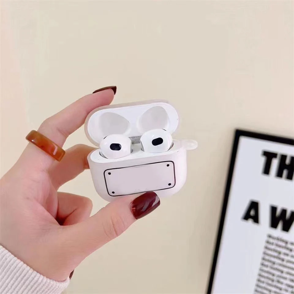 Zwei dimensionale Comic-Linien Airpods Pro 3 Schutz Schlaf matt Silikon Schutzhülle Kopfhörer hüllen