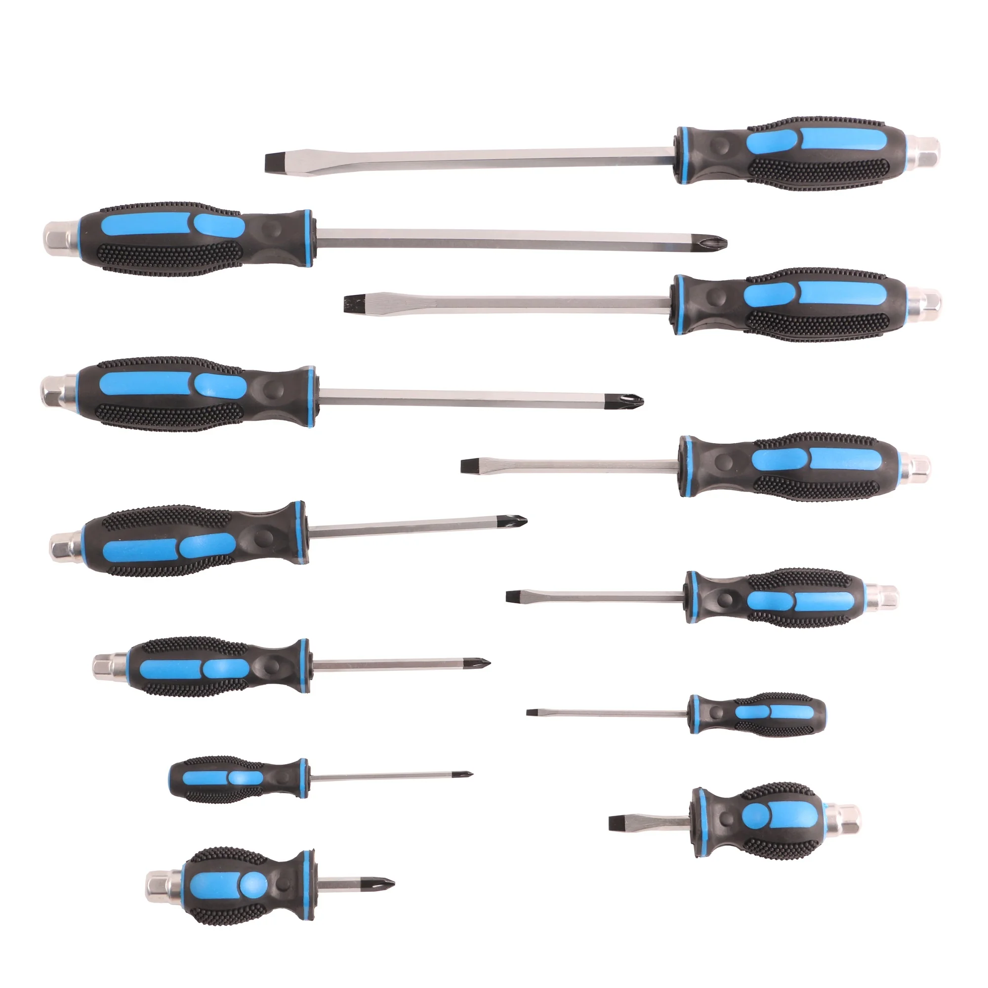 

12-Pcs Multifunctional Driver Head Screwdriver Tool Kit Magnetic Bit Hand Set for Mechanics OEM Supported