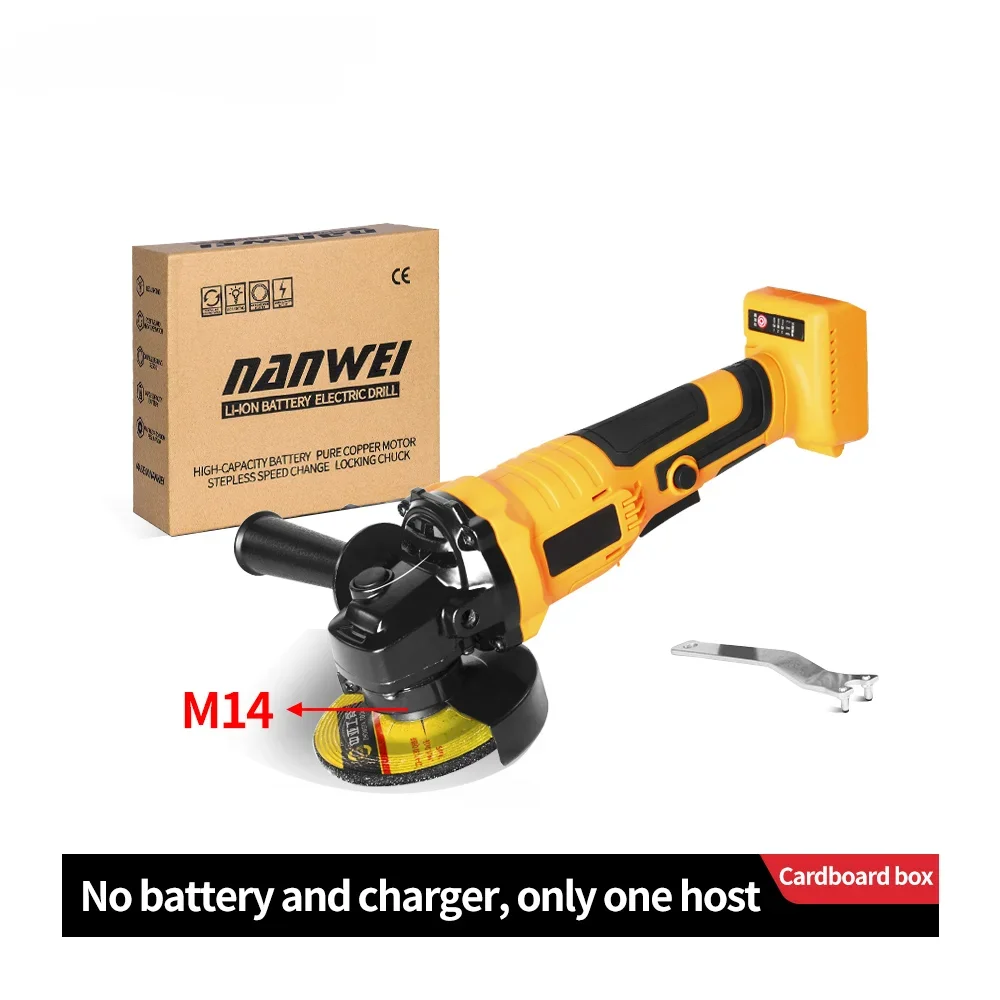 # Hot For NANWEI 21v Electric Mini Angle Grinder And Drill Set 5 Inch 125mm Electric Angle Grinder