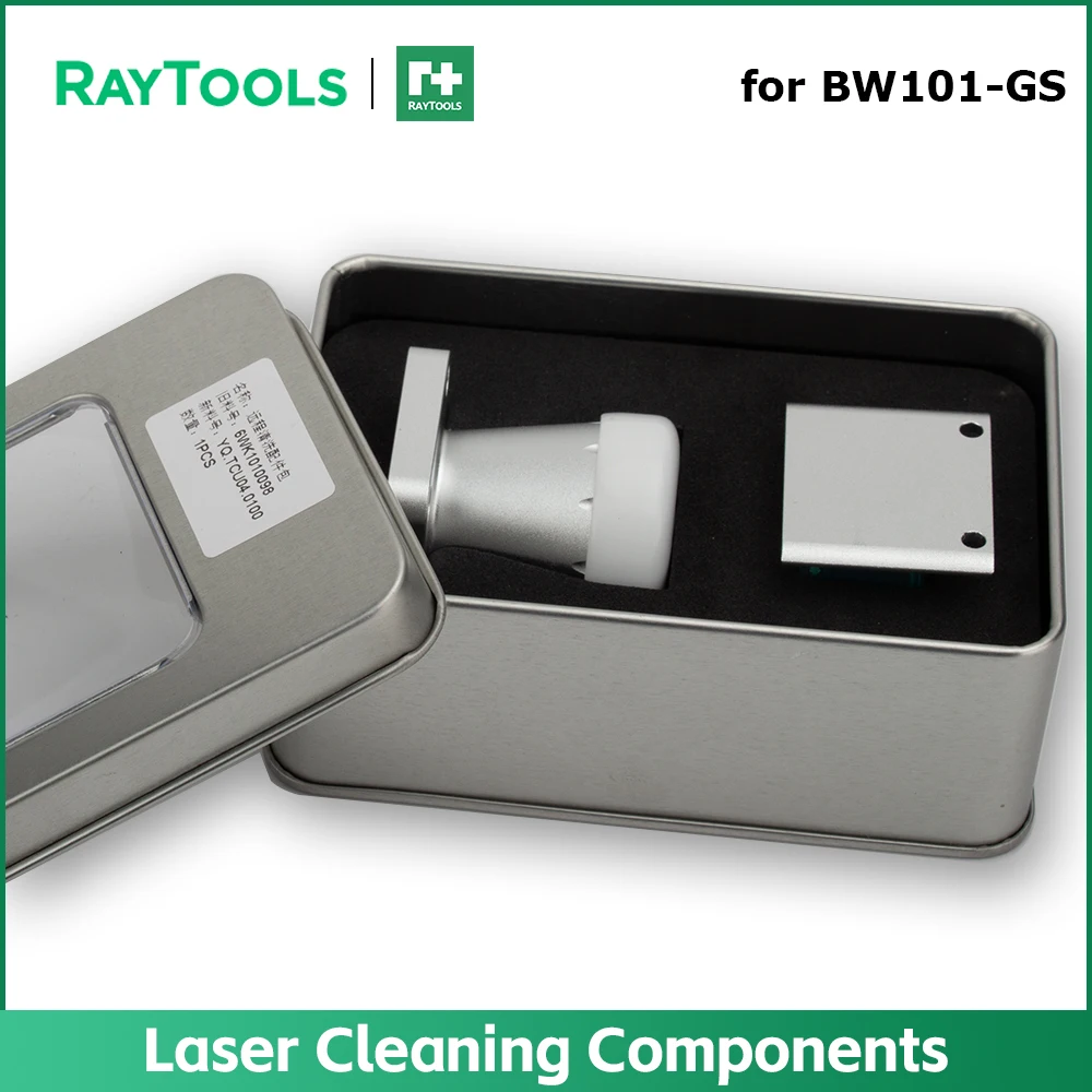 

Компоненты для лазерной очистки Raytools BW101-GS. Мощный фокусирующий ящик F600 для ручной волоконно-лазерной сварочной машины.