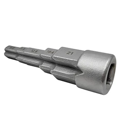 1/2 inch Five Step Drive Radiator Spud Wrench Head, pagoda head, use on radiator valve, thorn wrench, water heating valve, water