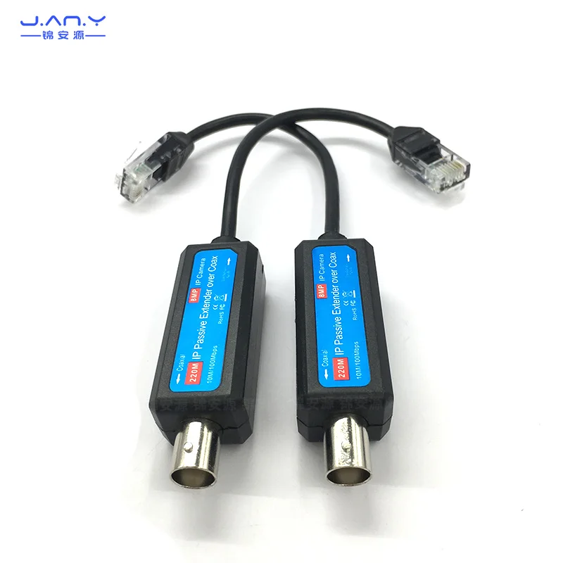 IP coaxial HD digital transmitter 8MP passive HD twisted-pair digital to analog video cable extension