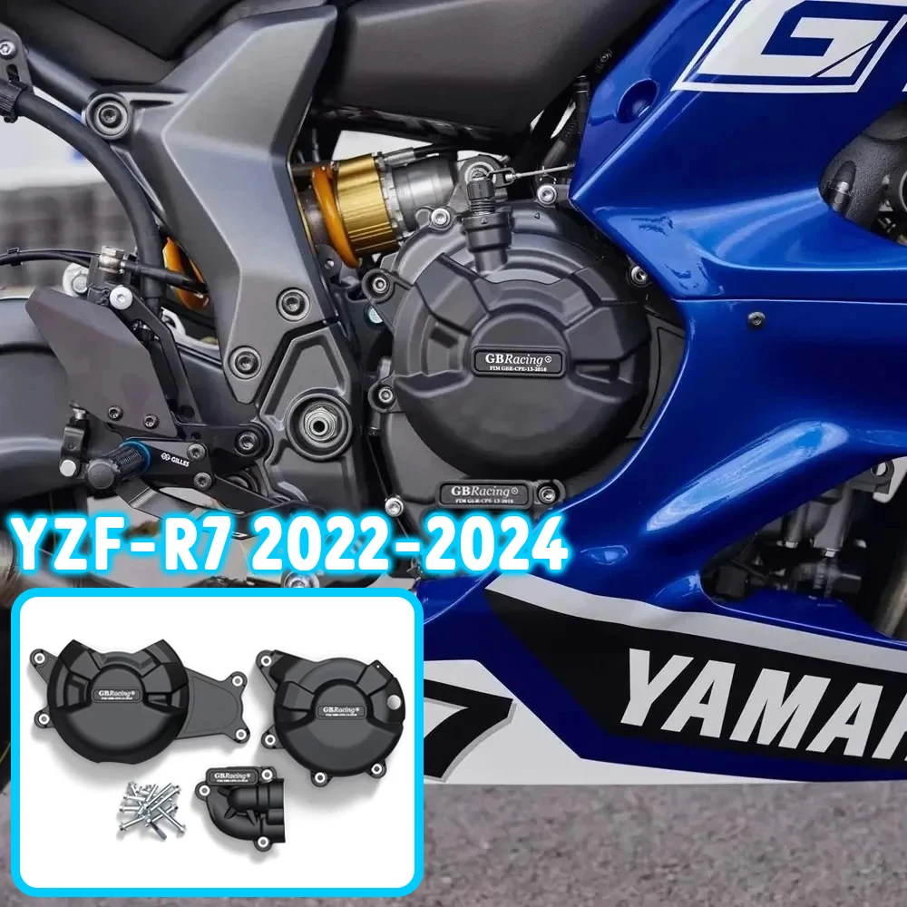 

FOR YZF-R7 R7 Motorcycle Engine Protective Cover For YAMAHA YZF-R7 R7 2022 2023 2024