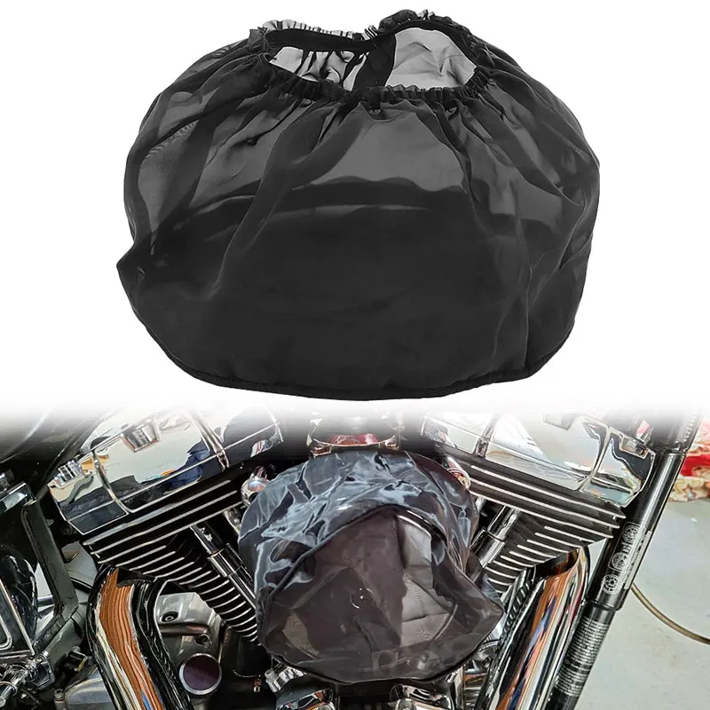 

Motorcycle Waterproof Air Filter Cleaner Rain Sock Dustproof Protective Cover For Harley Touring Sportster 883 1200 Softail Dyna