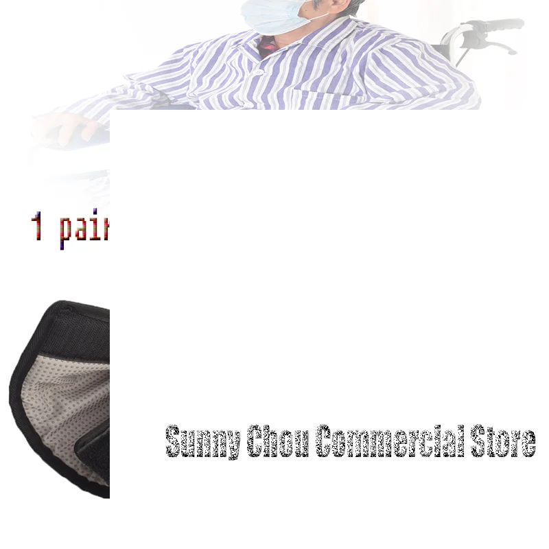 

1pair Premium Walker Cushion NonSlip Hand Grip Professional Cover Daily Use Wheelchair Grip Reusable Wear Resistant Armrest Part