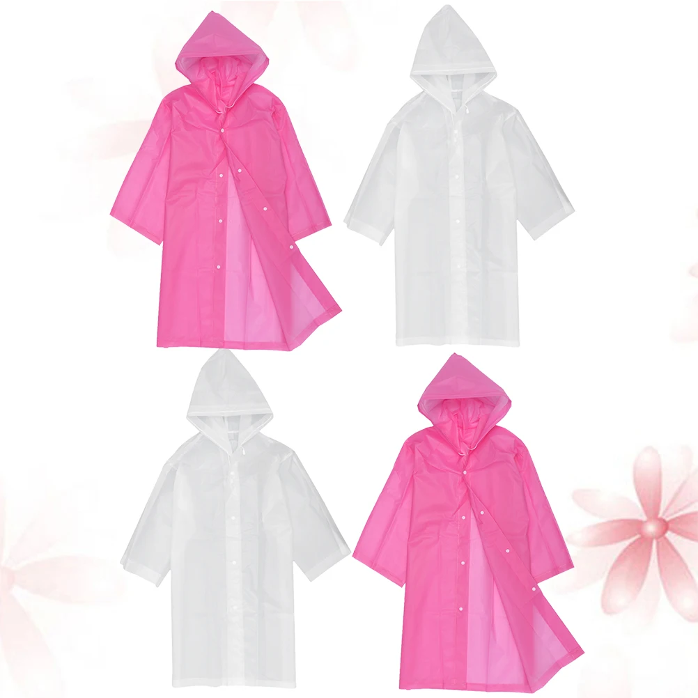 

Children's Raincoat Rainwear Waterproof EVA Lightweight Design Thickened Rainwear Outdoor Girl Raincoat Girl Poncho