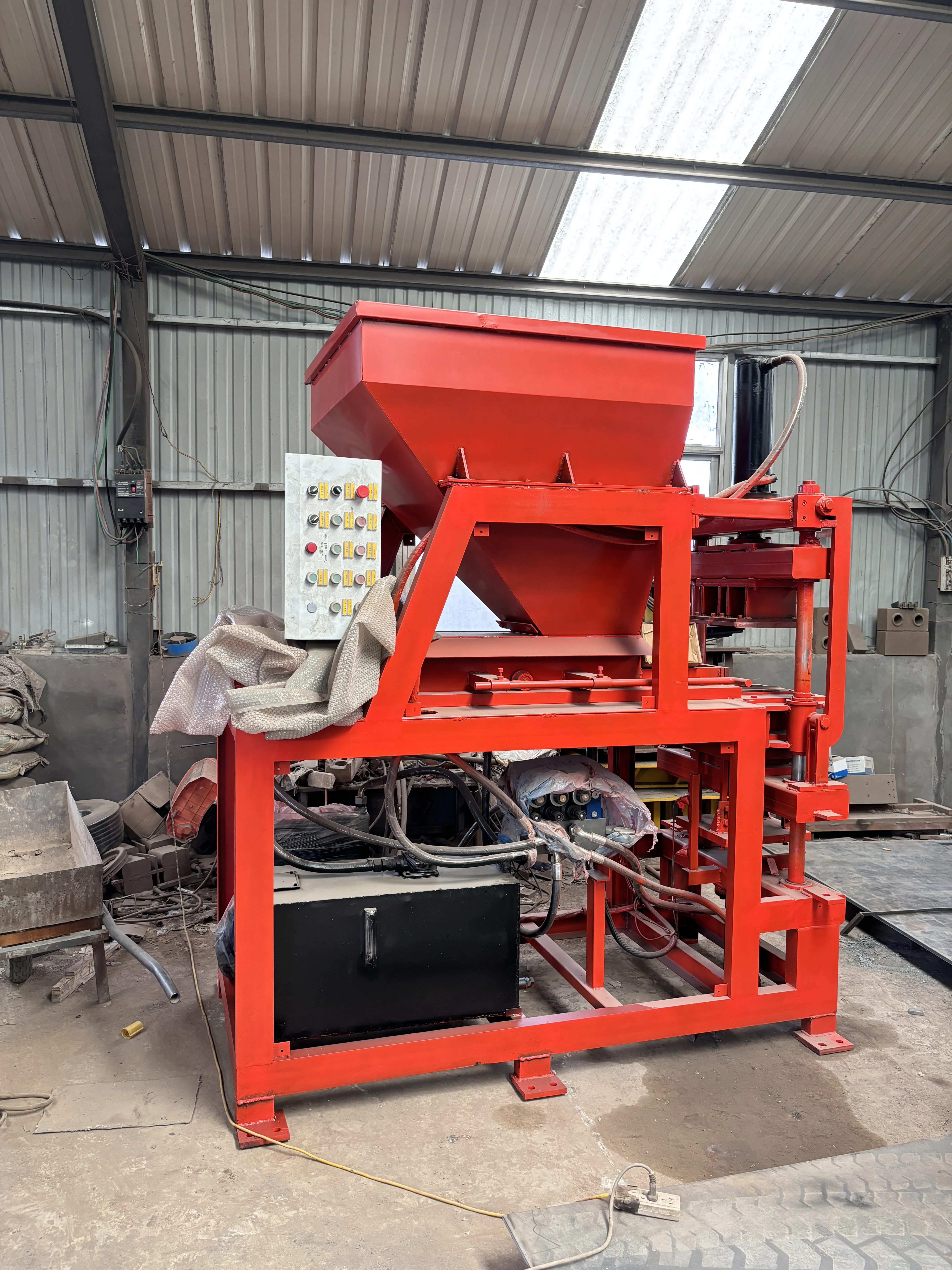 Wante Professional Eco-friendly YG2-10 Automatic Compressed Earth Block Machine for Construction Company