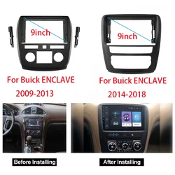 9 Inch For Buick Enclave / GMC Acadia Denali Car Radio Android Stereo MP5 GPS Player 2 Din Head Unit Fascia Panel Casing Frame