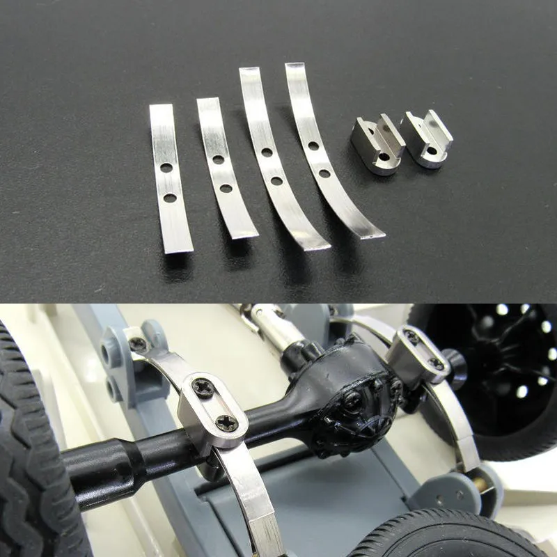 WPL D12 B14 B24 B16 B36 Shock Absorption Leaf Springs Kit for RC Truck Car Parts Accessories