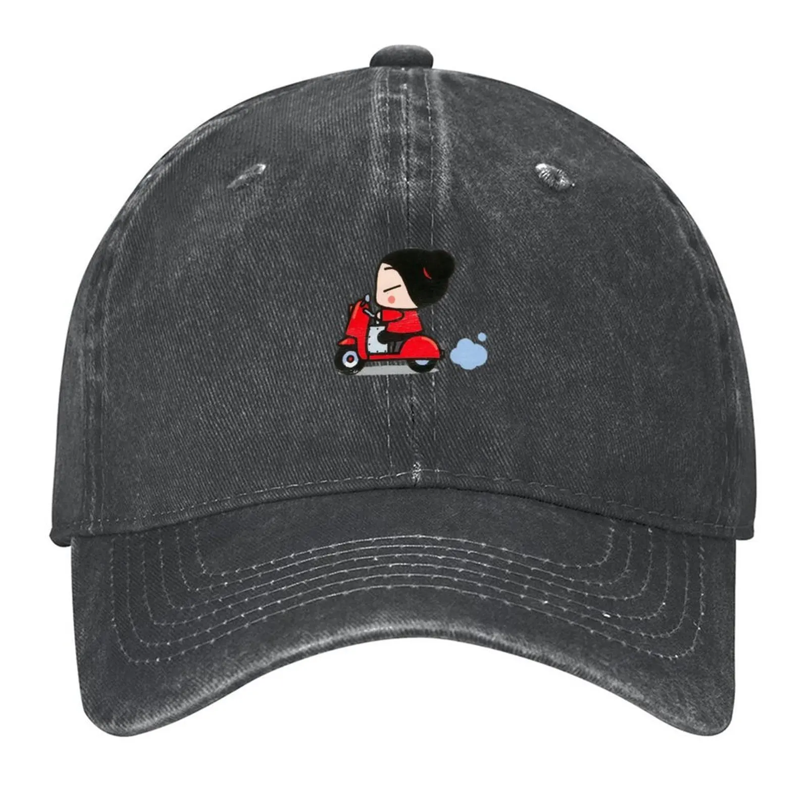 

Pucca Baseball Cap birthday Hat Luxury Brand Ball Cap Anime Hat Women's Golf Wear Men's