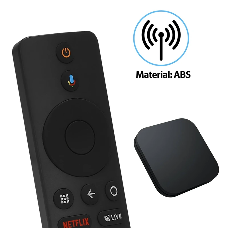 Dla Xiaomi MI Box S XMRM-006 MDZ-22-AB głosowy pilot Bluetooth RF z kontrolą asystenta Google