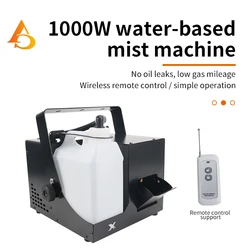 MÃĄquina de humo DMX de 1000W, mÃĄquina de humo con base de agua, efecto de escenario para Dj, discotecas, espectÃĄculos, eventos, fiestas, bodas, equipo de niebla DMX Fazer remoto